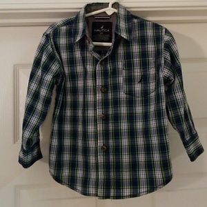 Nautica Toddler Boys Dress Shirt 2T